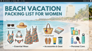 Beach Vacation Packing List for Women: The Complete Guide