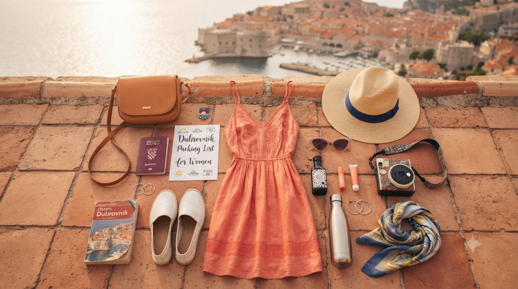 Dubrovnik packing list for women
