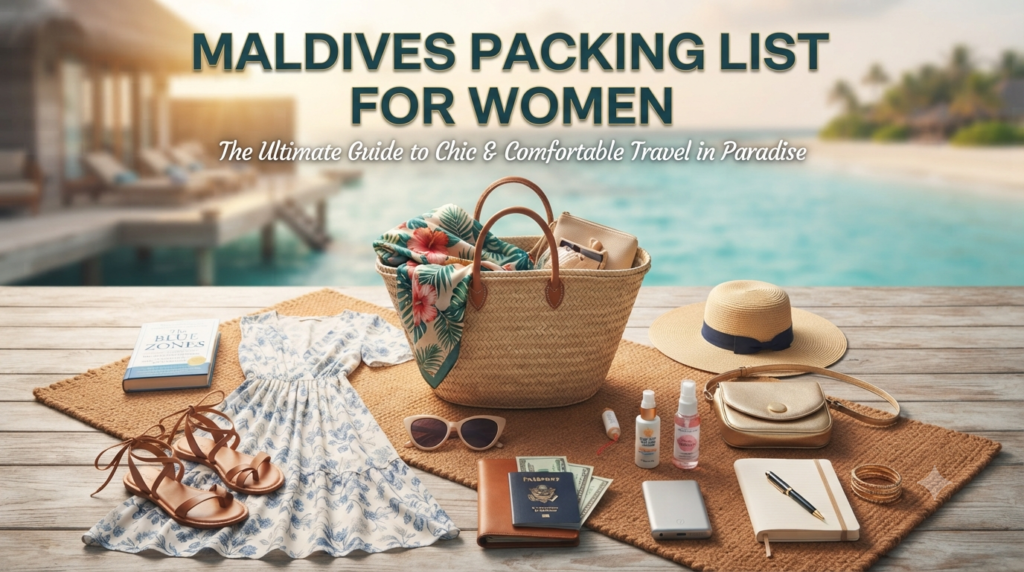 Maldives packing list for women,
