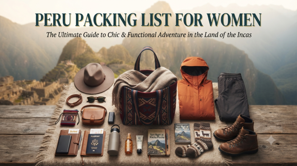 Peru packing list for women