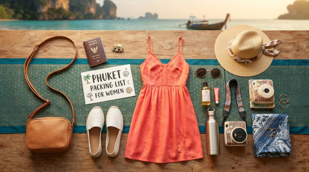 Phuket packing list for women