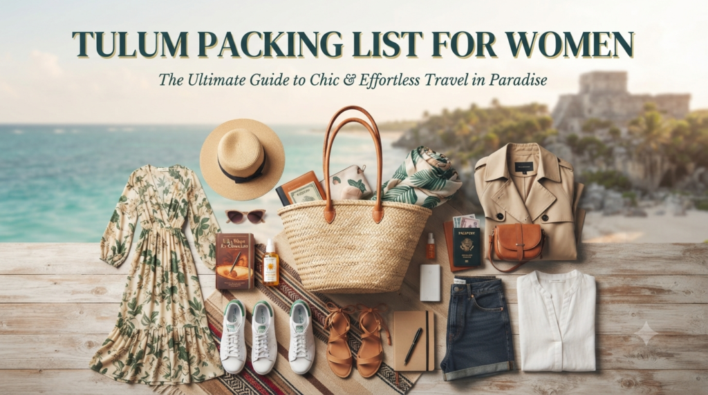 Tulum Packing List for Women