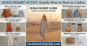 Dubai Desert Outfit: Exactly What to Wear on a Safari