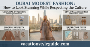 Dubai Modest Fashion: How to Look Stunning While Respecting the Culture
