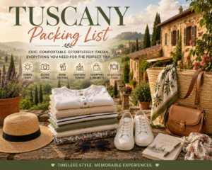 Tuscany Packing List: What to Pack for Italy