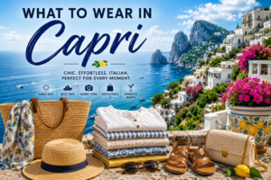 What to Wear in Capri: Italian Island Style Guide | Vacation Style Guide
