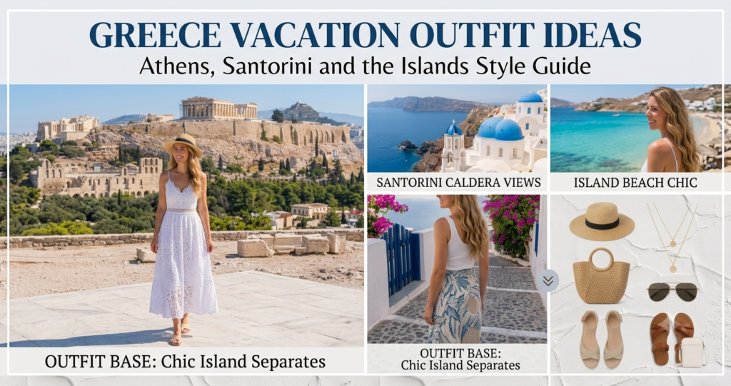 greece vacation outfit ideas