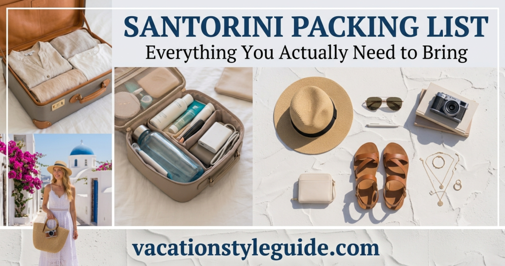 santorini packing list