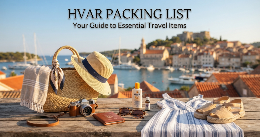 Hvar Packing List