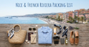 Nice & French Riviera Packing List