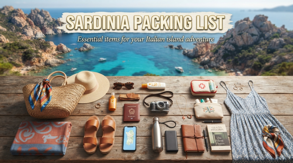 Sardinia Packing List