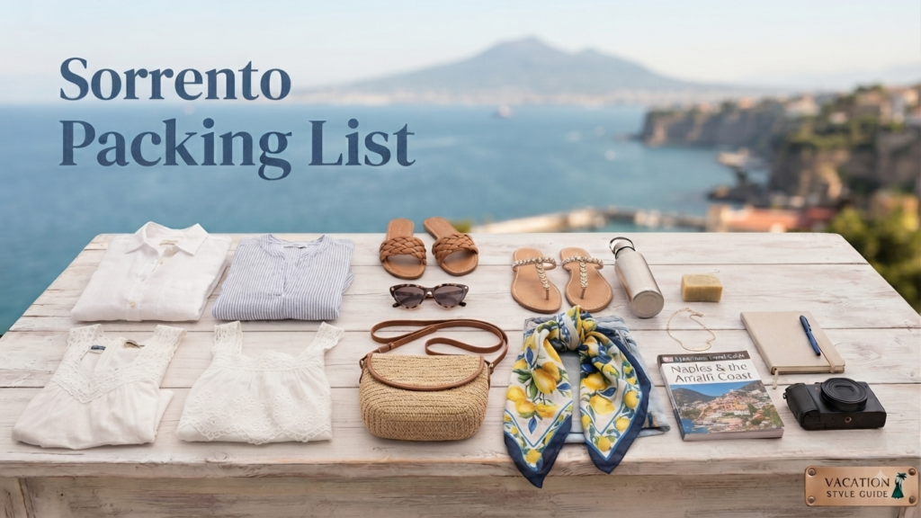 Sorrento Packing List